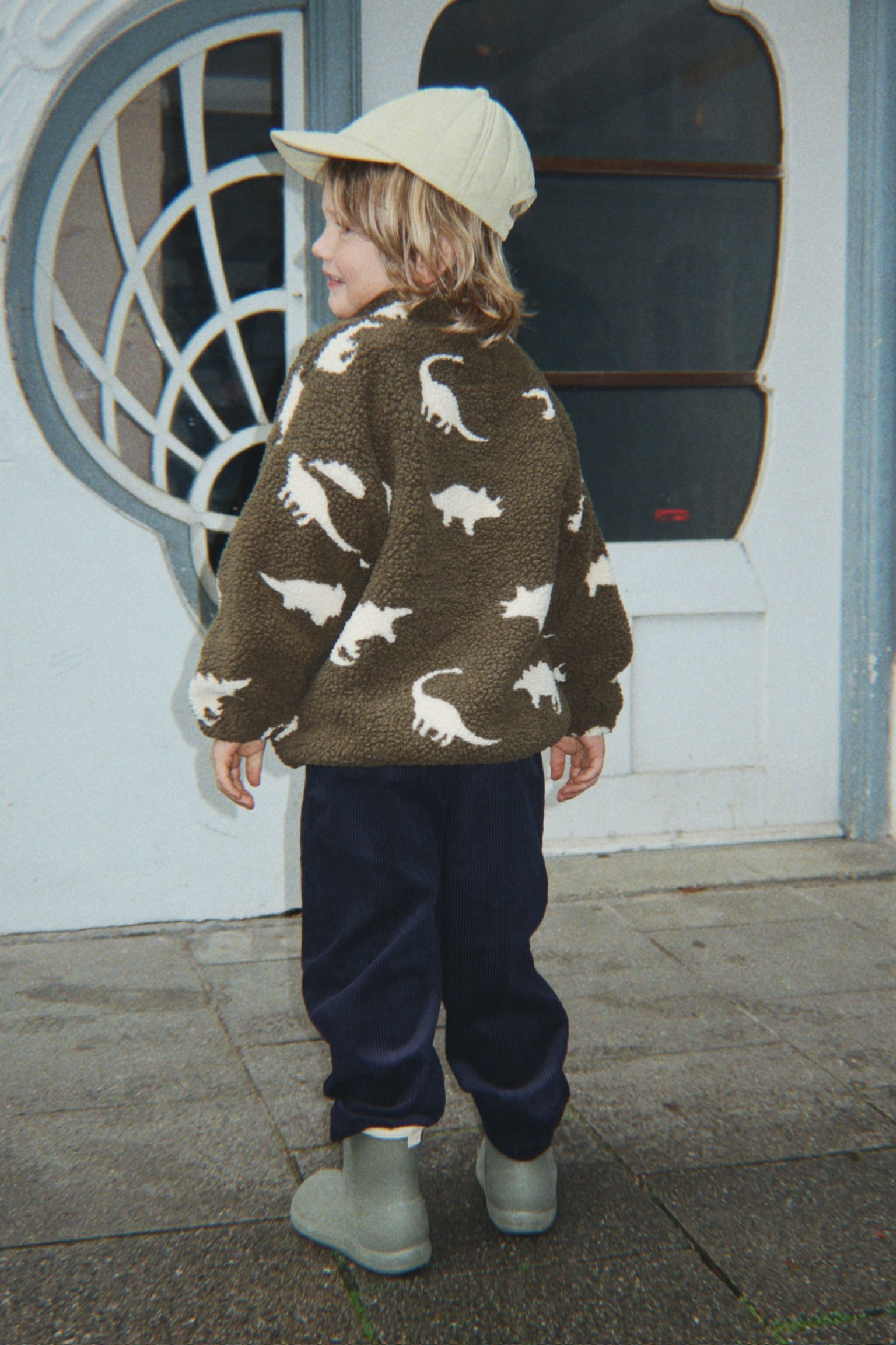 Jody Teddy Jacket - Dino Silhouette