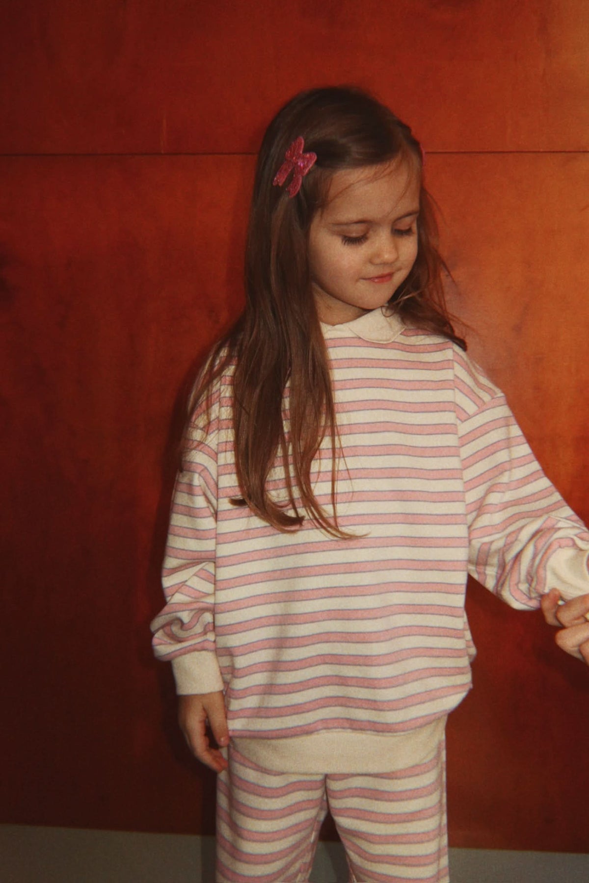 Spotty Sweat Shirt - Lolly Stripe