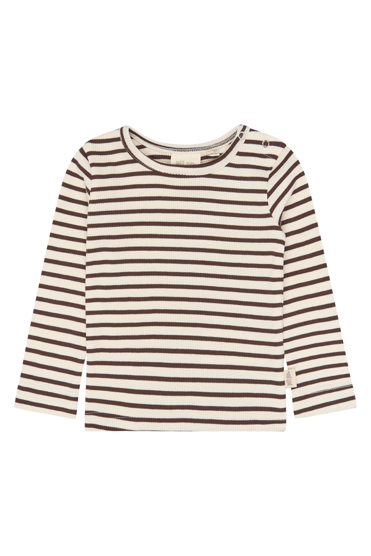 Sky LS Tee - Chestnut Striped