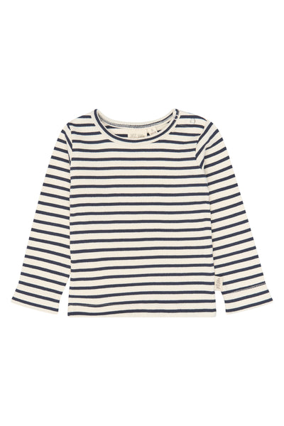 Sky LS Tee - Navy Blazer Striped