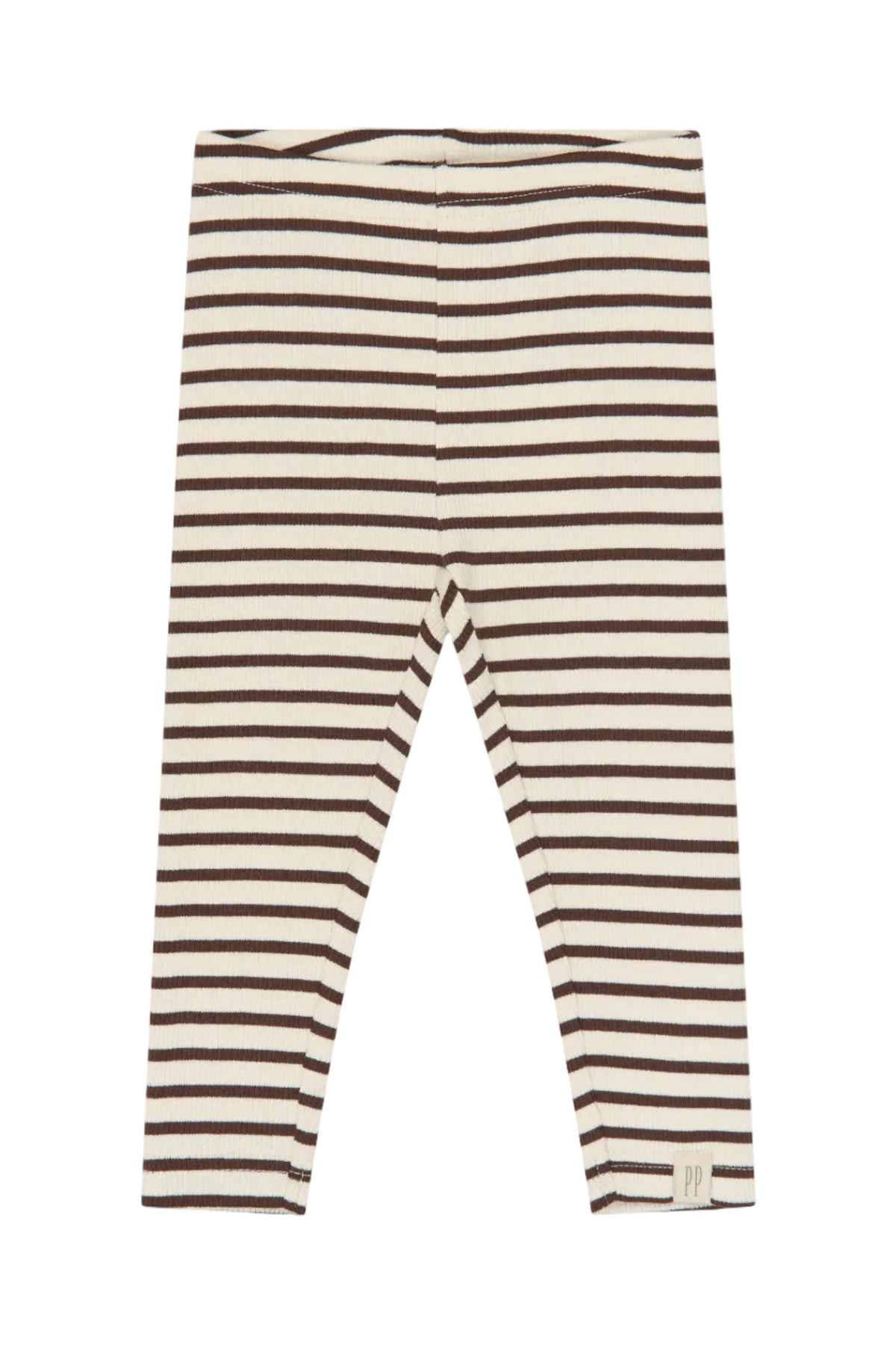 Sky Leggings - Chestnut Striped