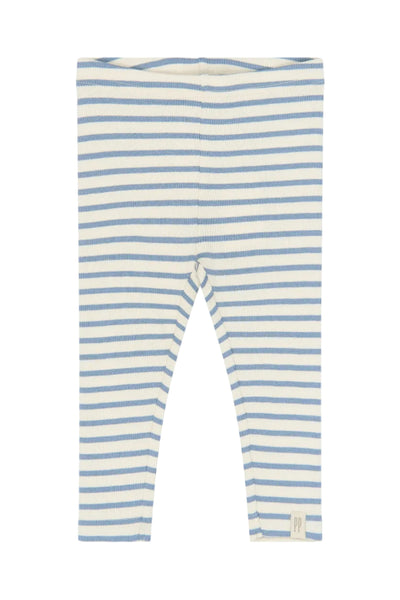 Sky Leggings - Stonewash Striped