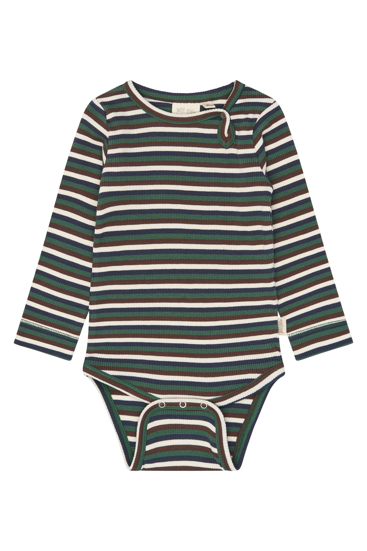 Song LS Body - Trekking Green Multistriped