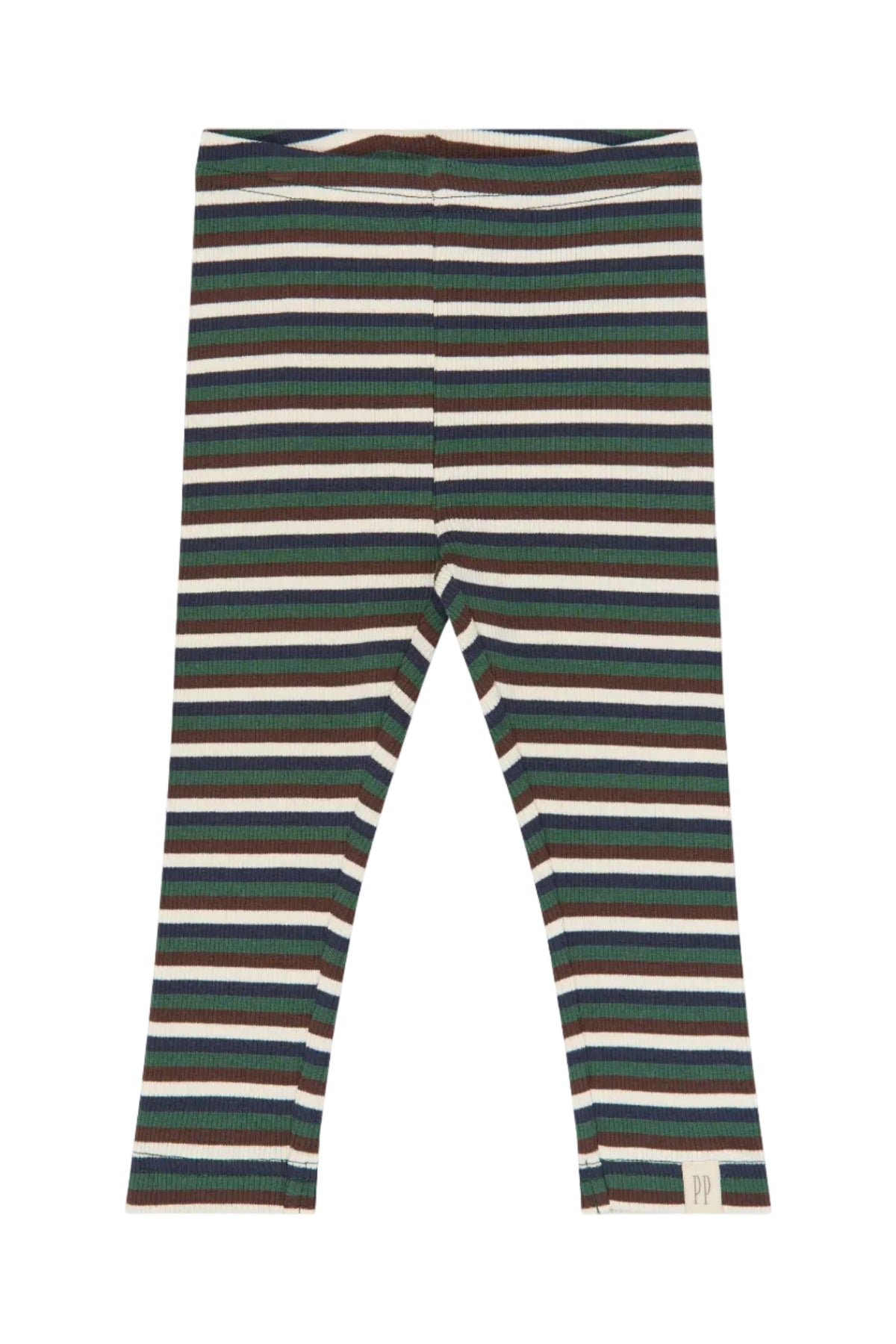 Song Leggings - Trekking Green Multistriped
