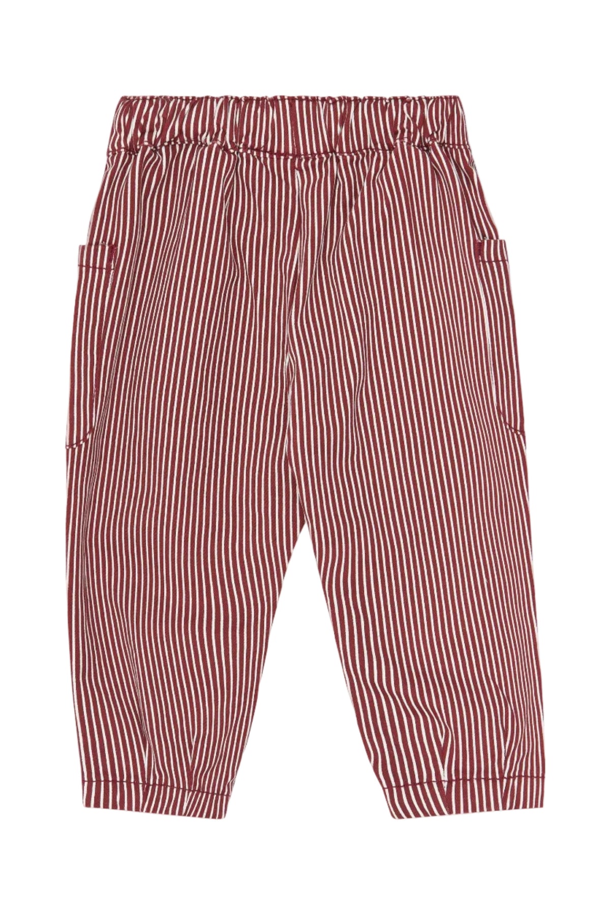 Denim Pants - Syrah Striped