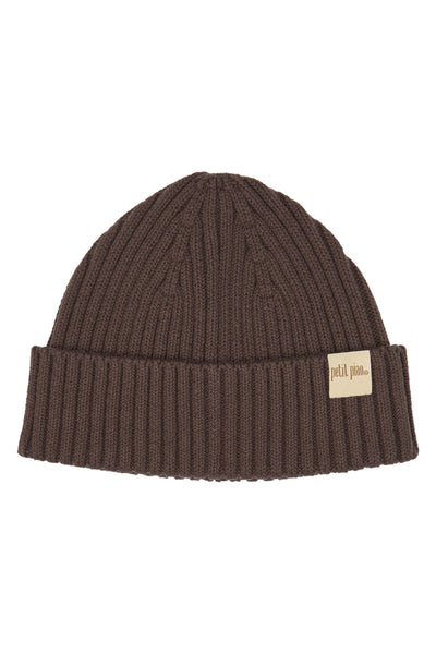Knit Beanie - Chestnut