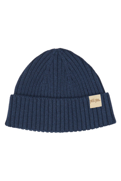 Knit Beanie - Navy