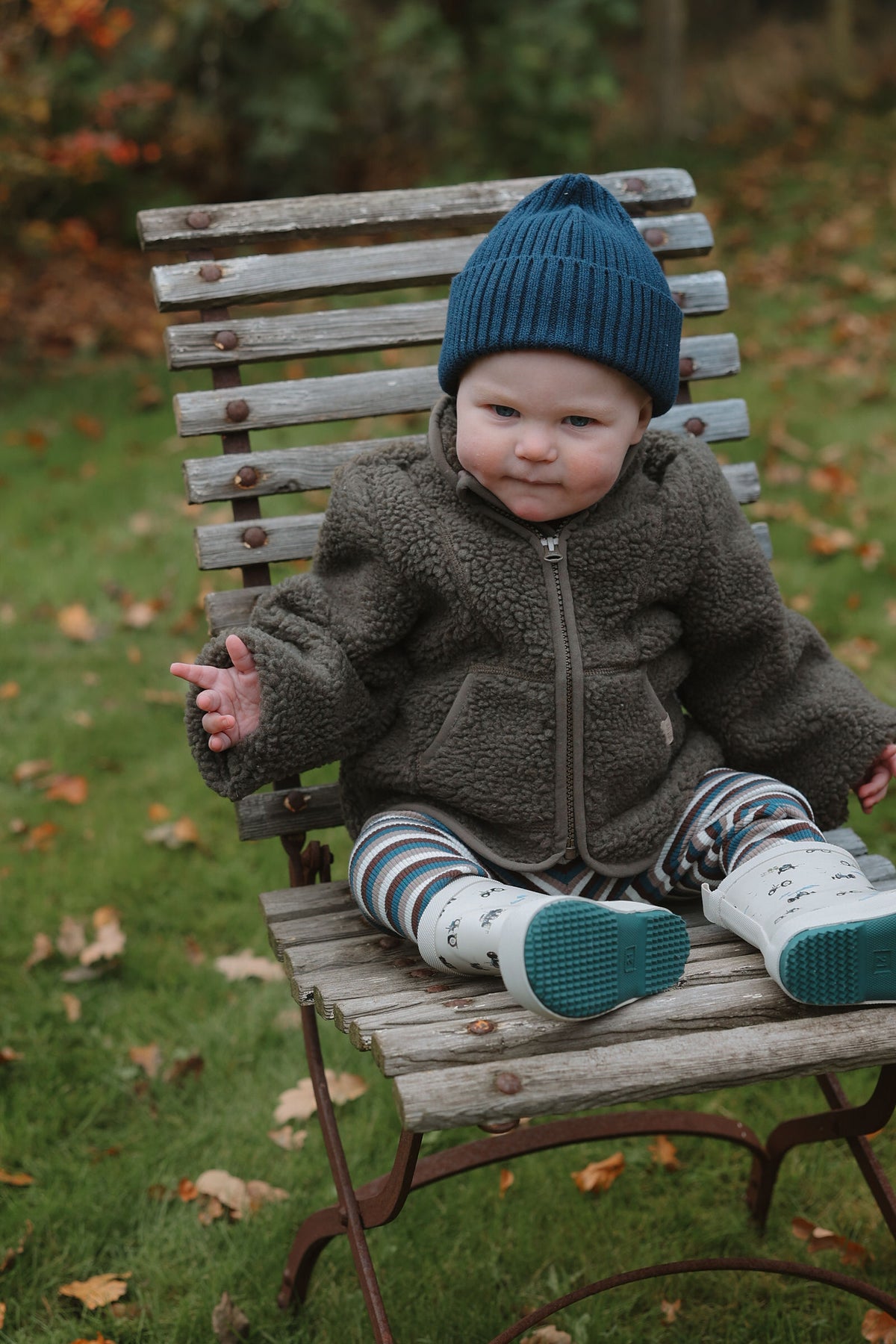 Knit Beanie - Trekking Green