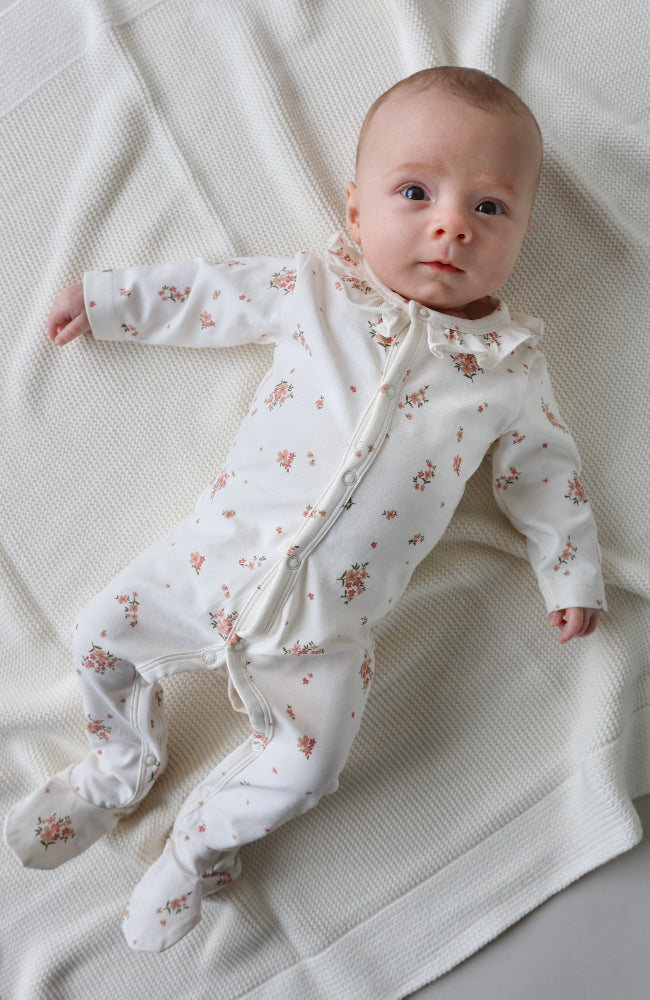 Kris Onesie - Poppy Flowers