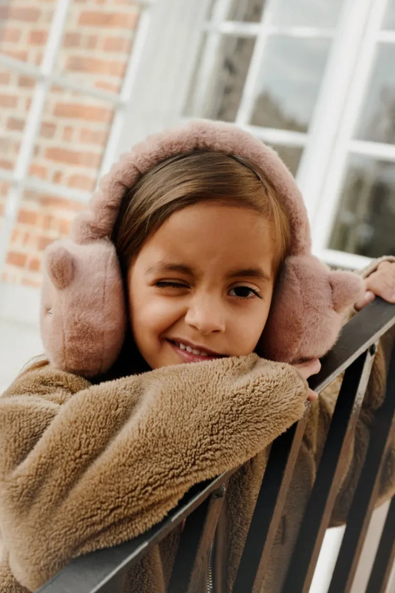 Timothy Plus Cat Ear Warmers - Pale Tuscany