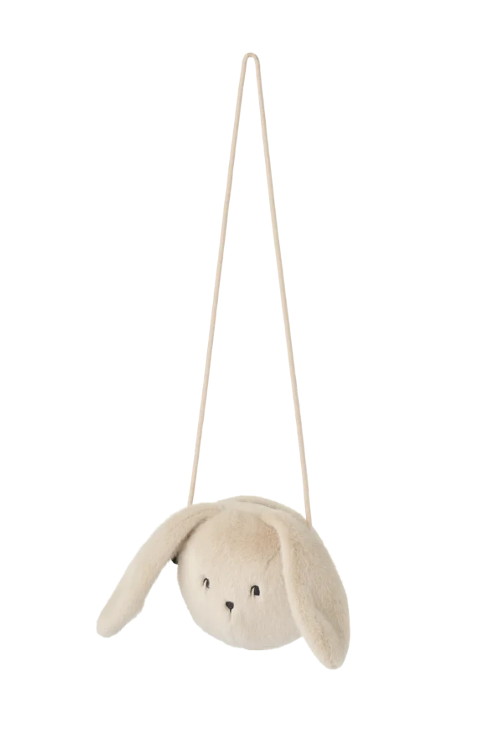 Dianne Plush Rabbit Bag - Mist