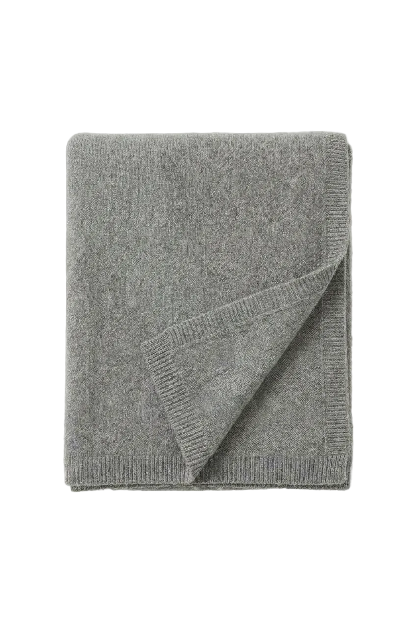 Cashmere Blanket - Grey