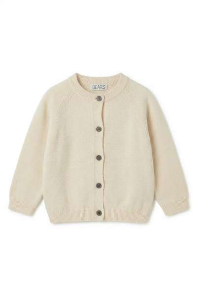 Cashmere Cardigan - Ivory
