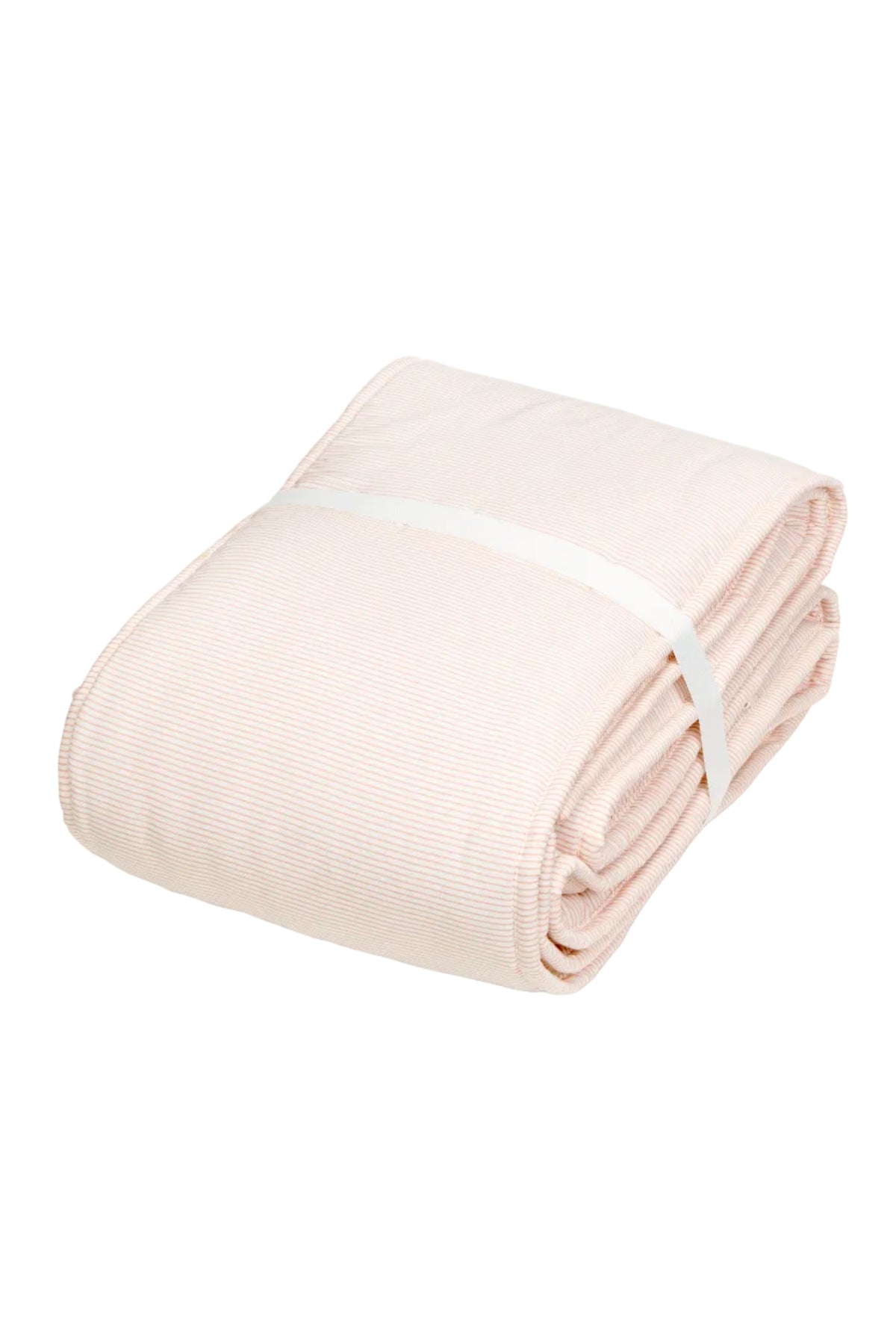 Cot Bumper - Classic Stripes Rose