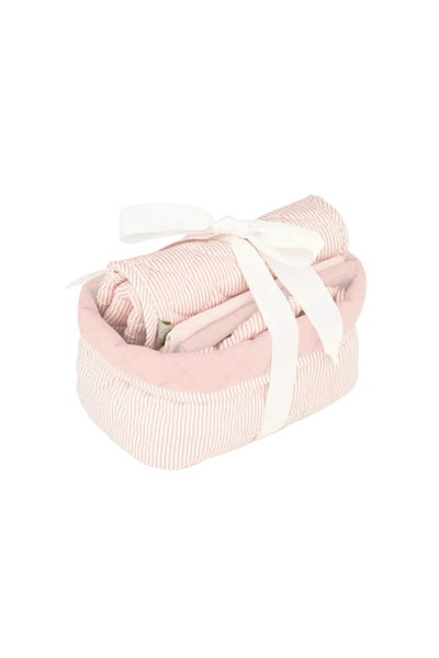 Baby Care Gift Set - Classic Stripes Rose