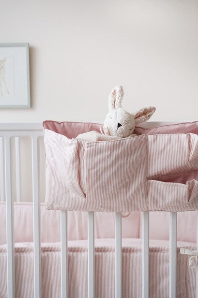 Bed Pocket - Classic Stripes Rose