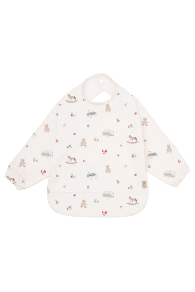 Sleeved Bib - Vintage Toys