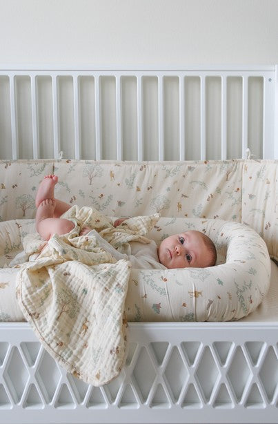 Cot Bumper - Woodland