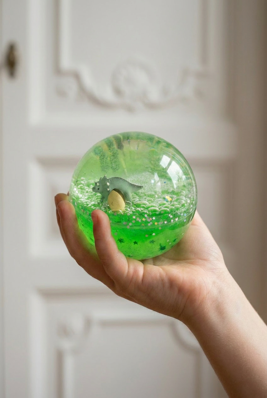 Glitter Water Ball - Lemon