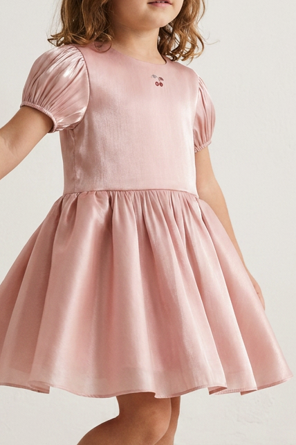 Fia Dress - Silver Pink