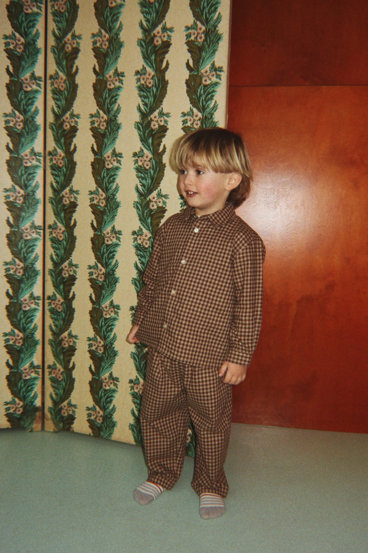Foret Pants - Chocolate Check