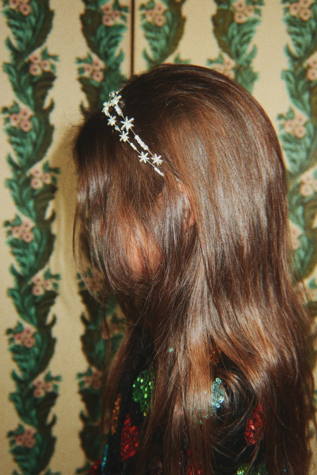Sparkly Star Hairbrace - Silver Mix