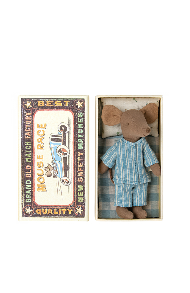 Big Brother Mouse In Matchbox - Blue