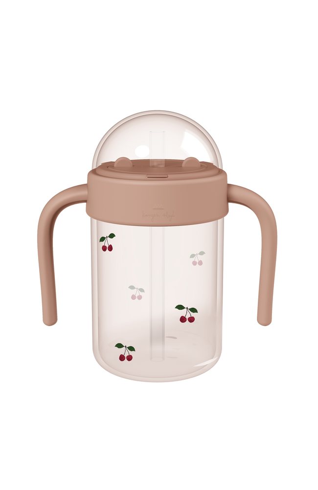 Baby Bottle With Handle - Cherry