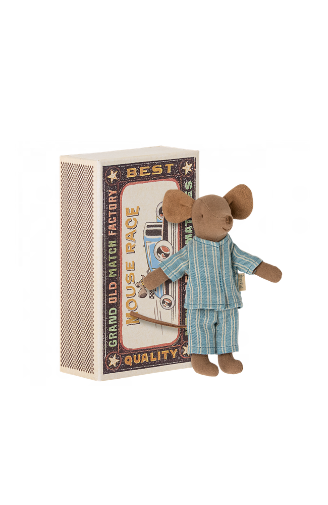 Big Brother Mouse In Matchbox - Blue