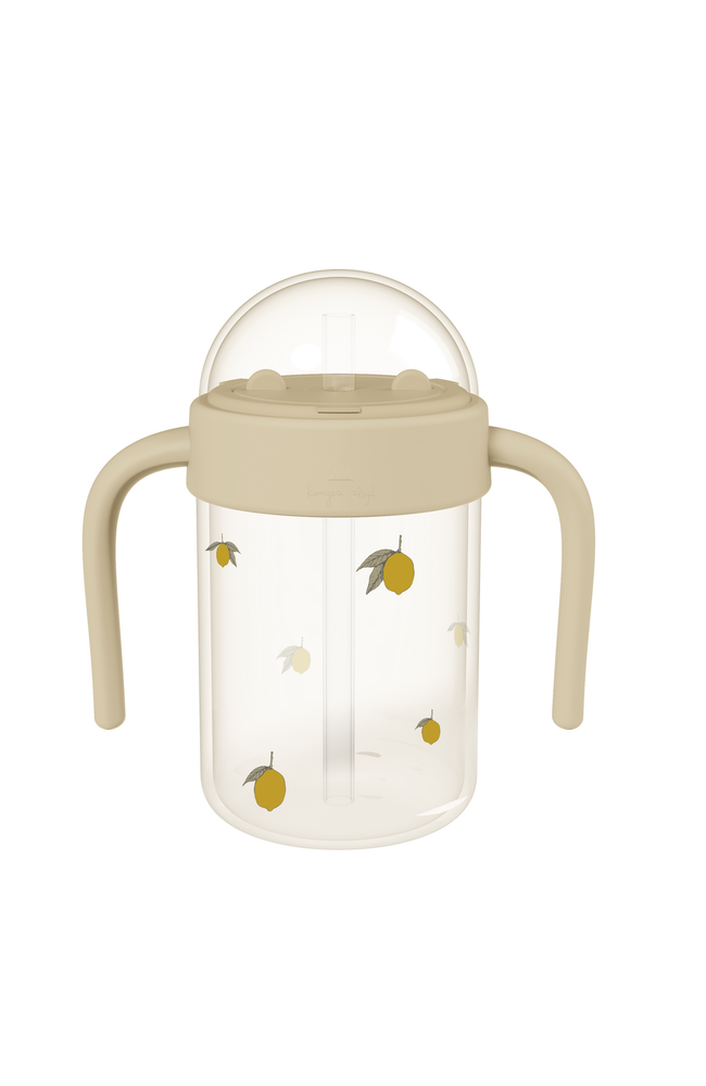 Baby Bottle With Handle - Lemon