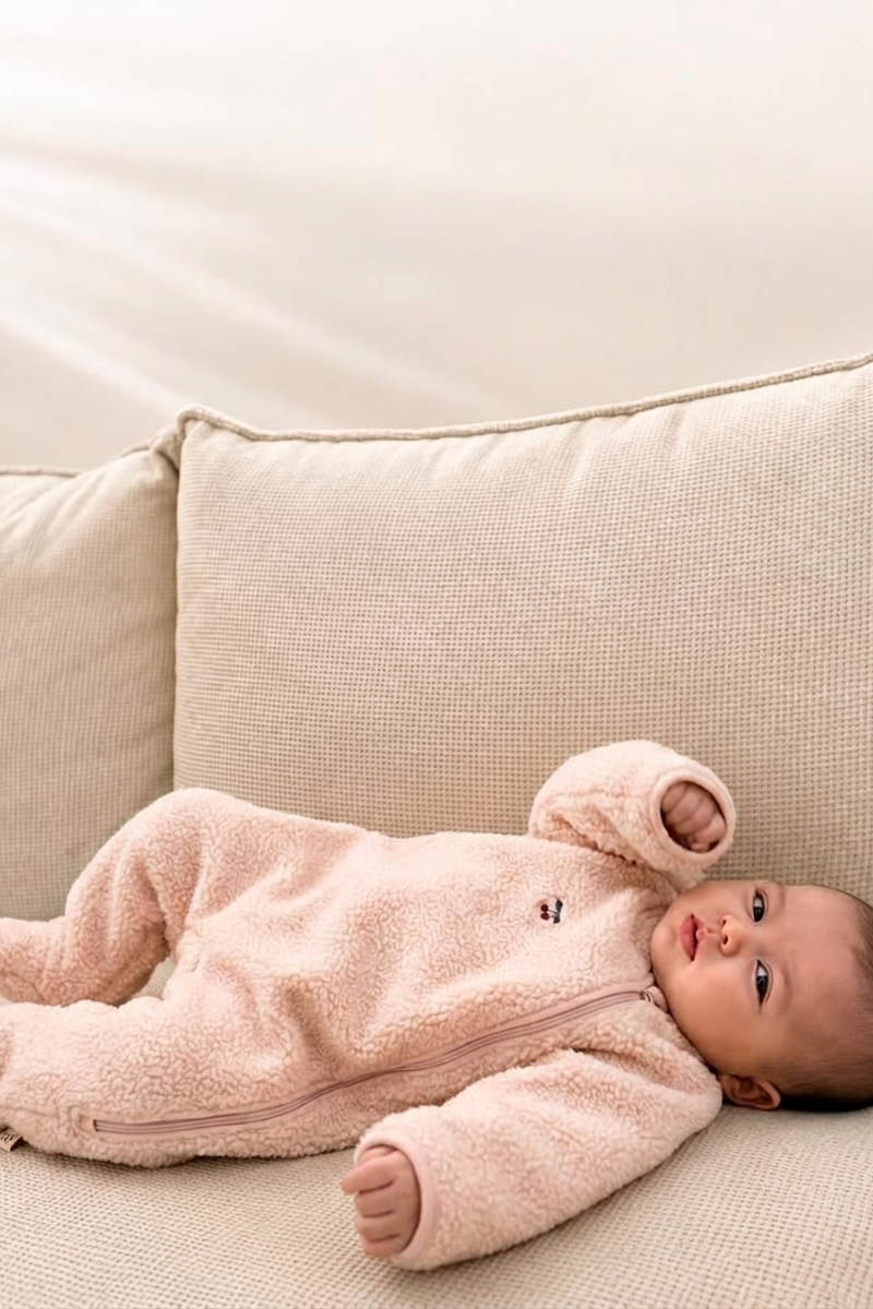 Safa Onesie - Rose Smoke