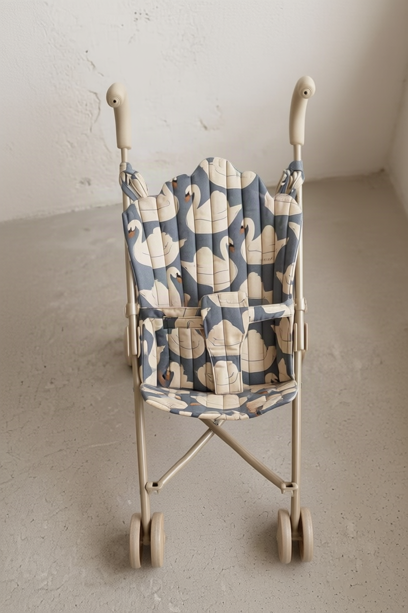 Doll Stroller - Swan