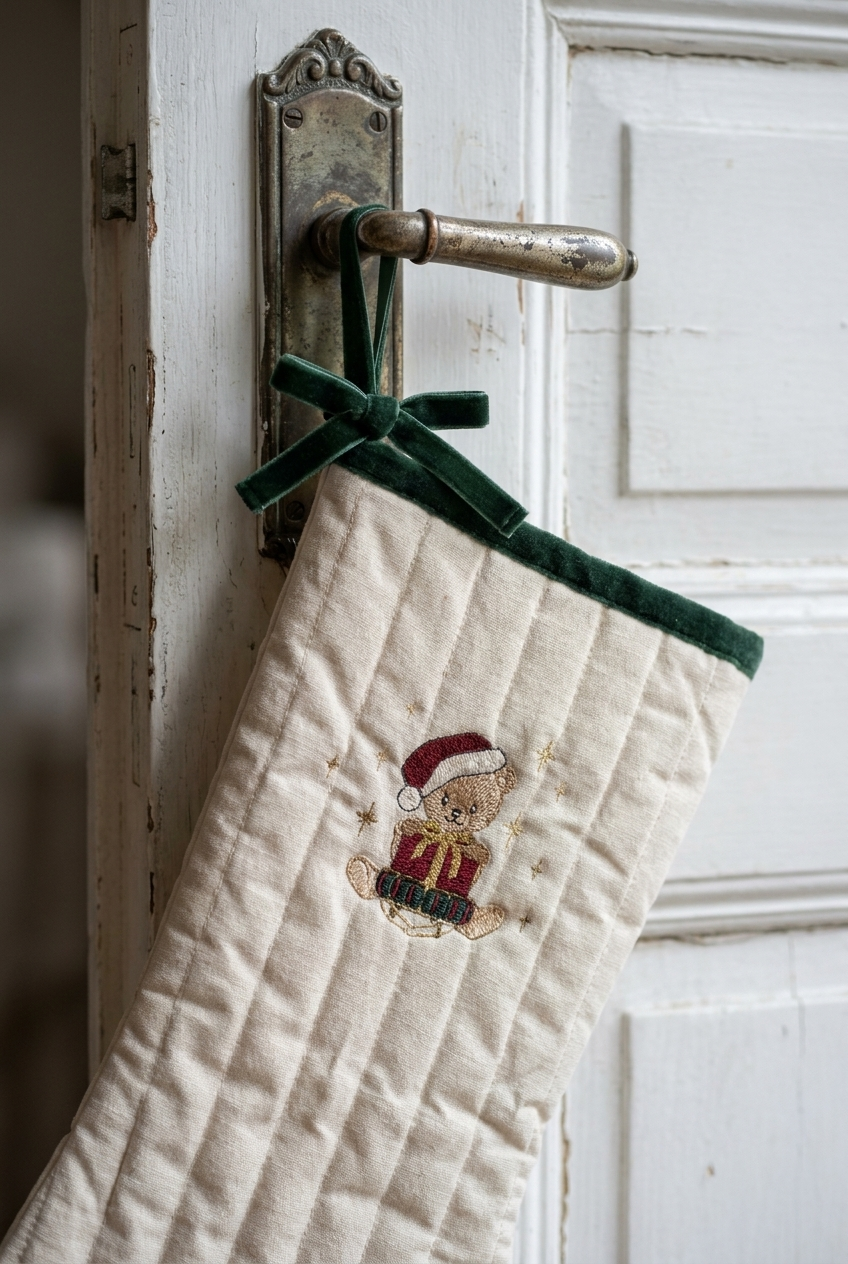 Christmas Stocking - Teddy