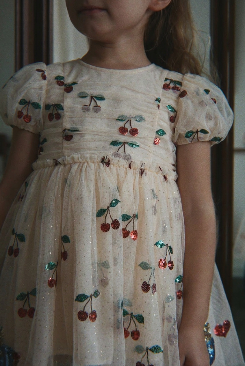 Tullie Dress - Ma Grande Cerise Glitter