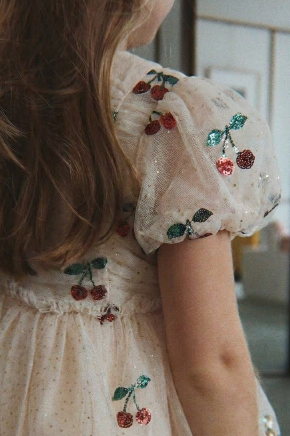 Tullie Dress - Ma Grande Cerise Glitter