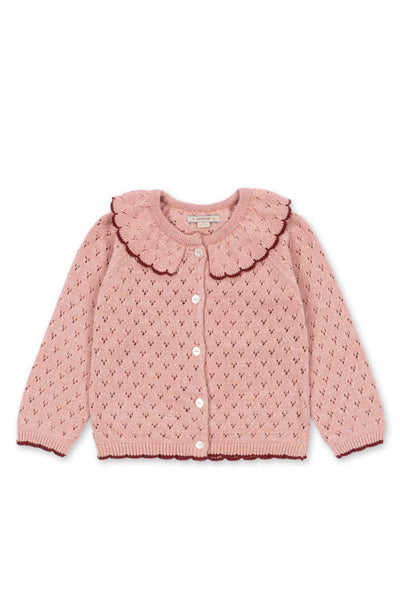 Holiday Cardigan - Mellow Rose