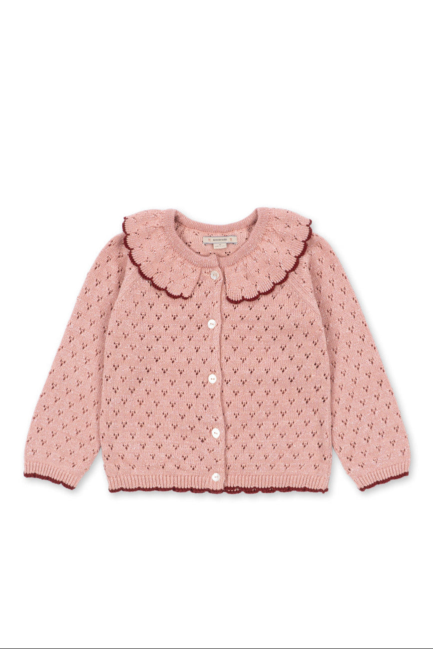 Holiday Cardigan - Mellow Rose
