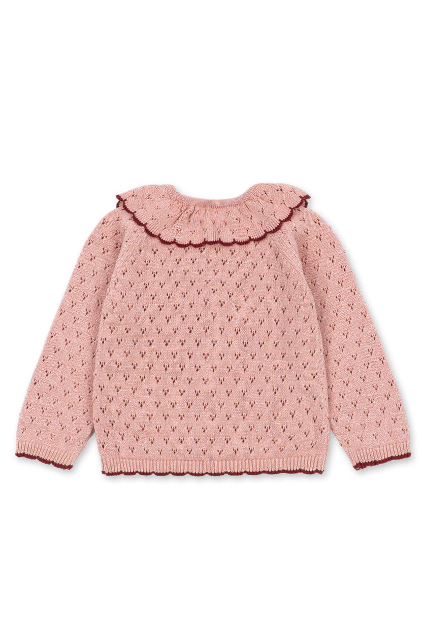 Holiday Cardigan - Mellow Rose