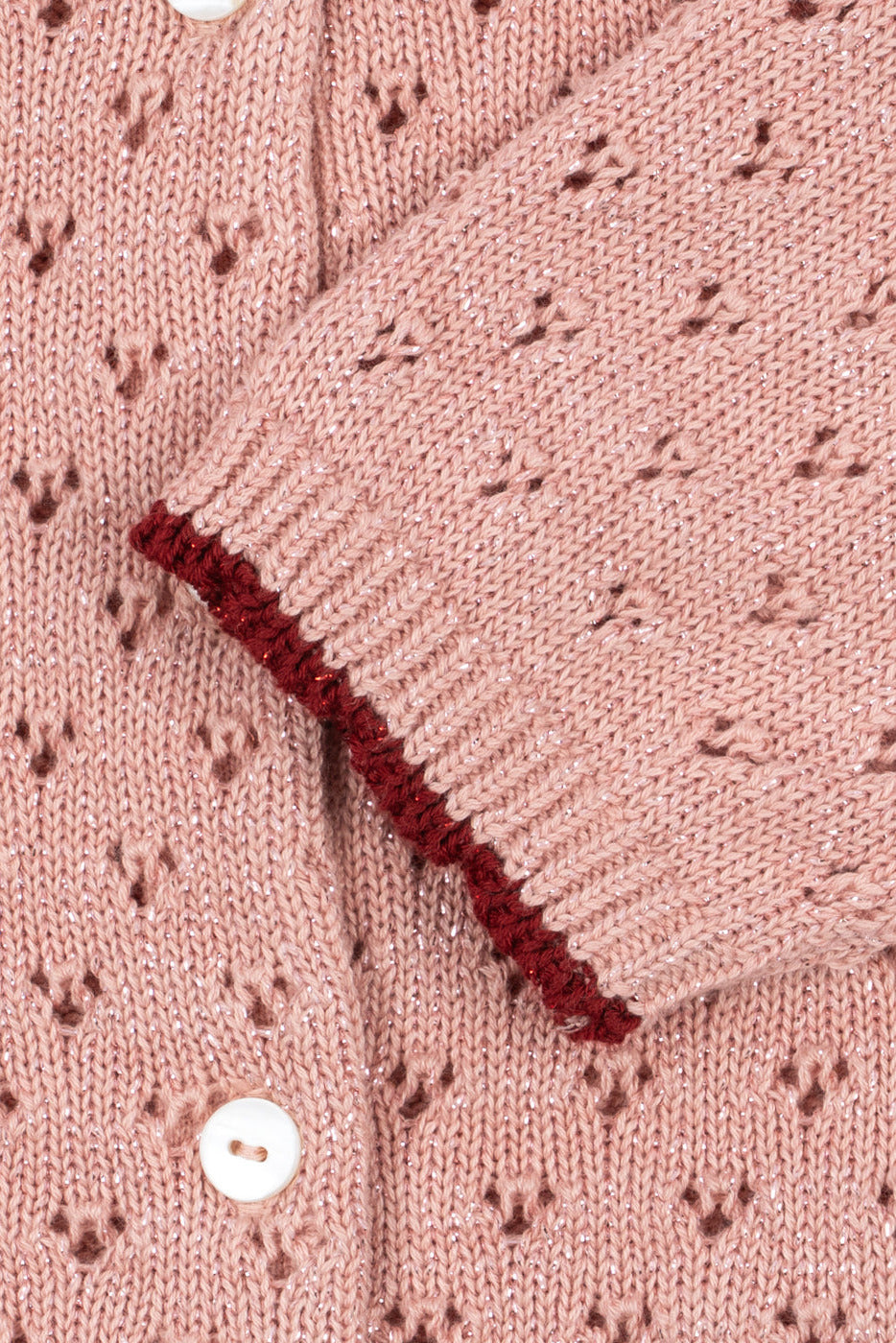 Holiday Cardigan - Mellow Rose