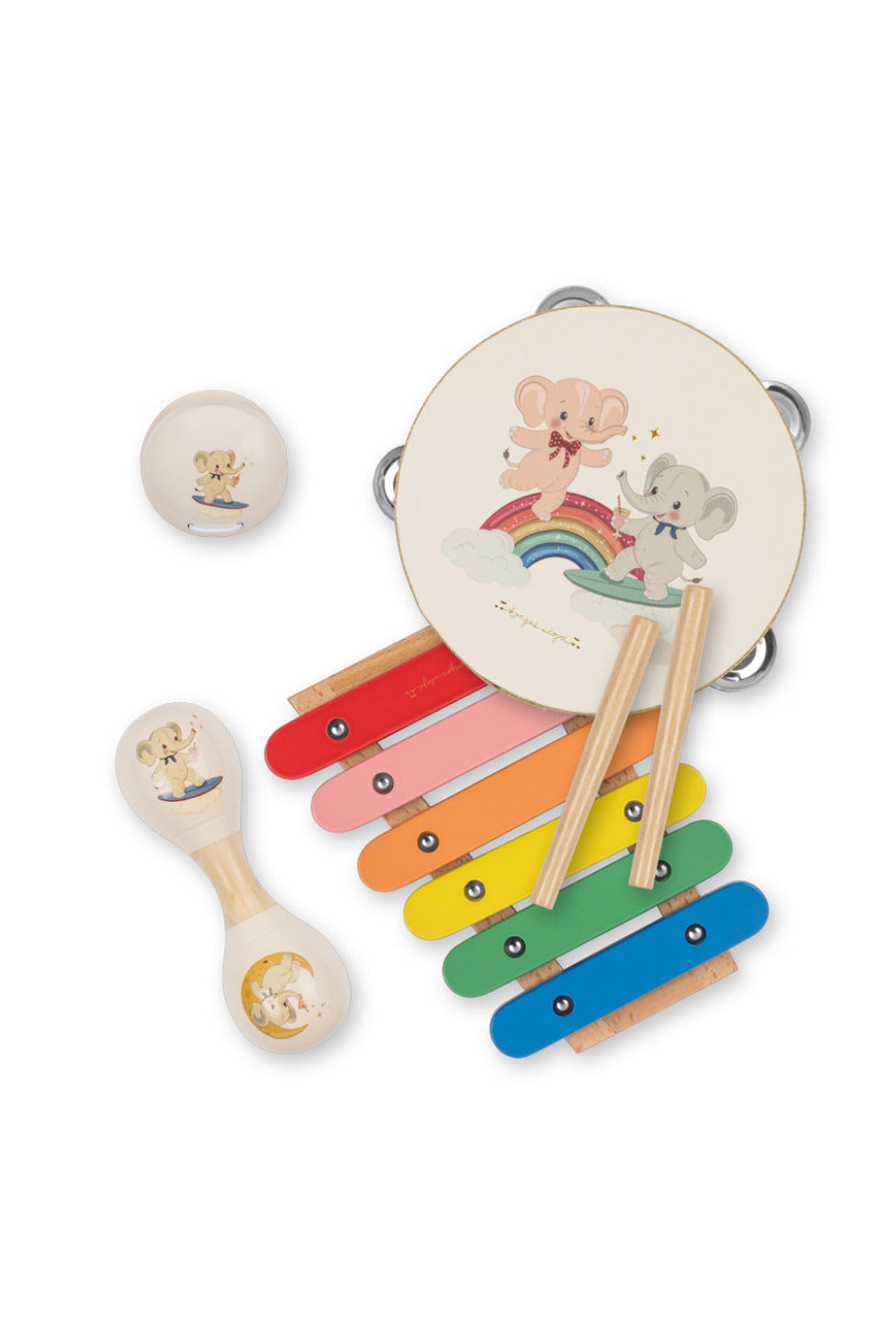Wooden Music Set - Elephant