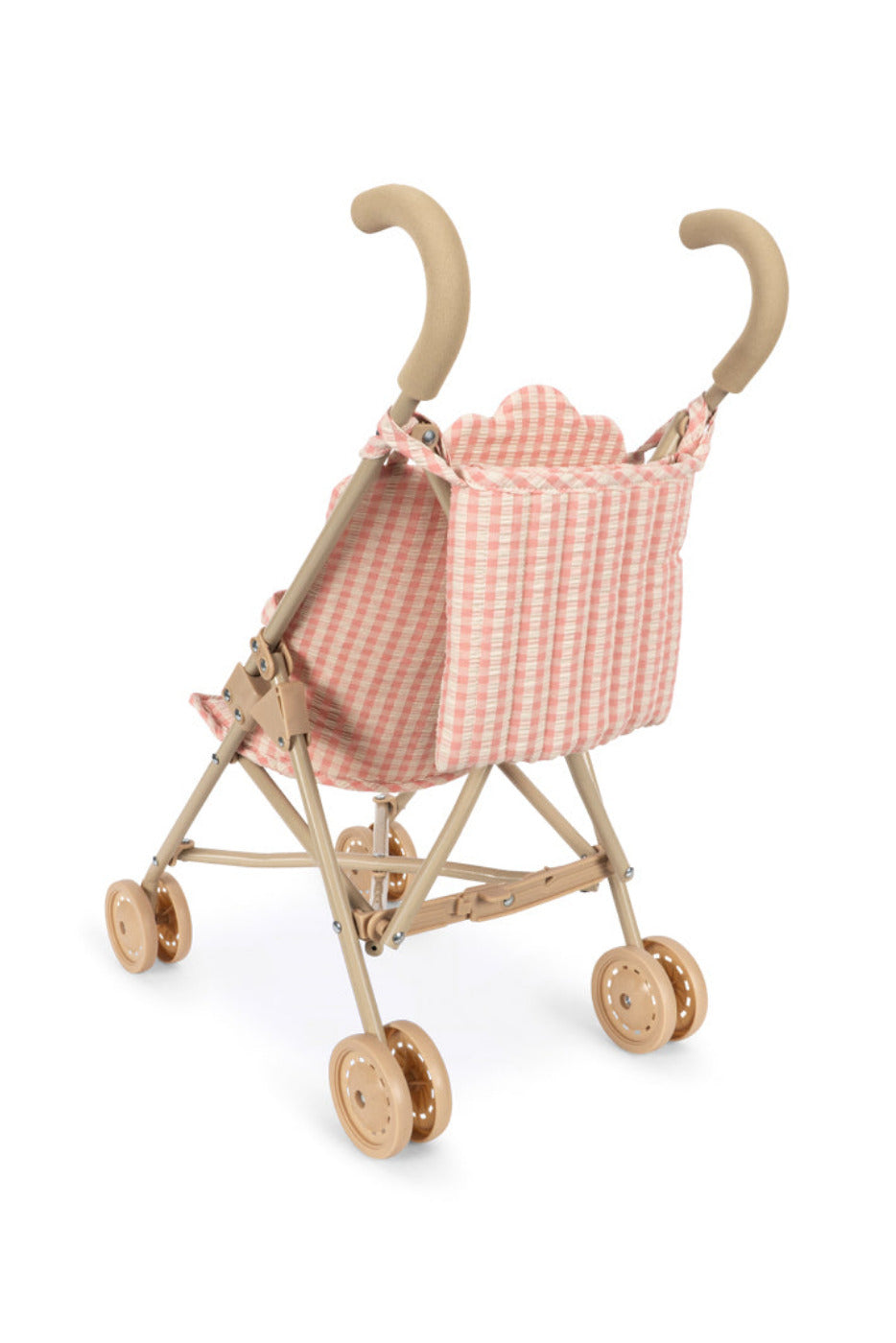Poppy Doll Stroller Set - Pink Check