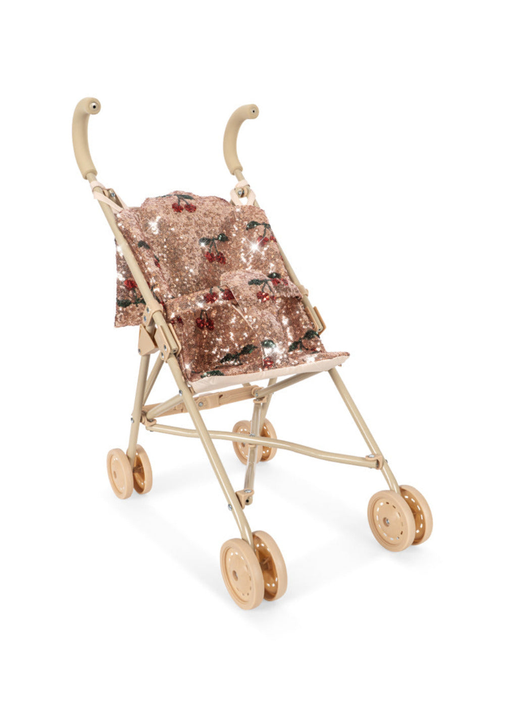 Sparkly Doll Stroller - Cherry Sequin