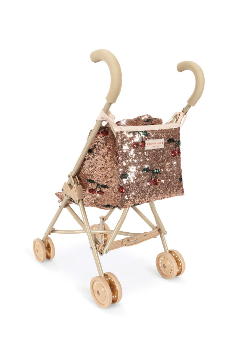 Sparkly Doll Stroller - Cherry Sequin