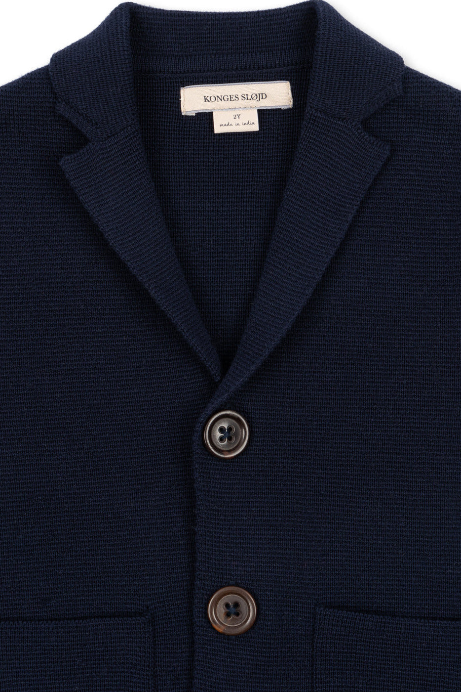 Gabriel Knitted Blazer - Dark Navy