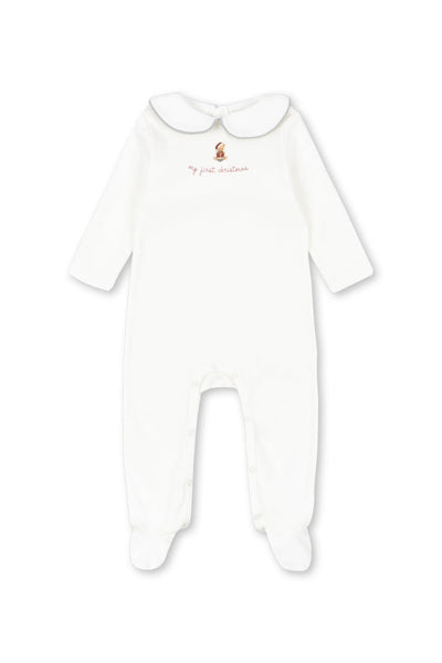 My First Christmas Onesie - Optic White