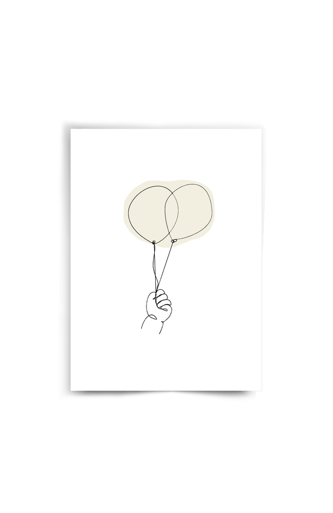 Kort - Baby Baloons