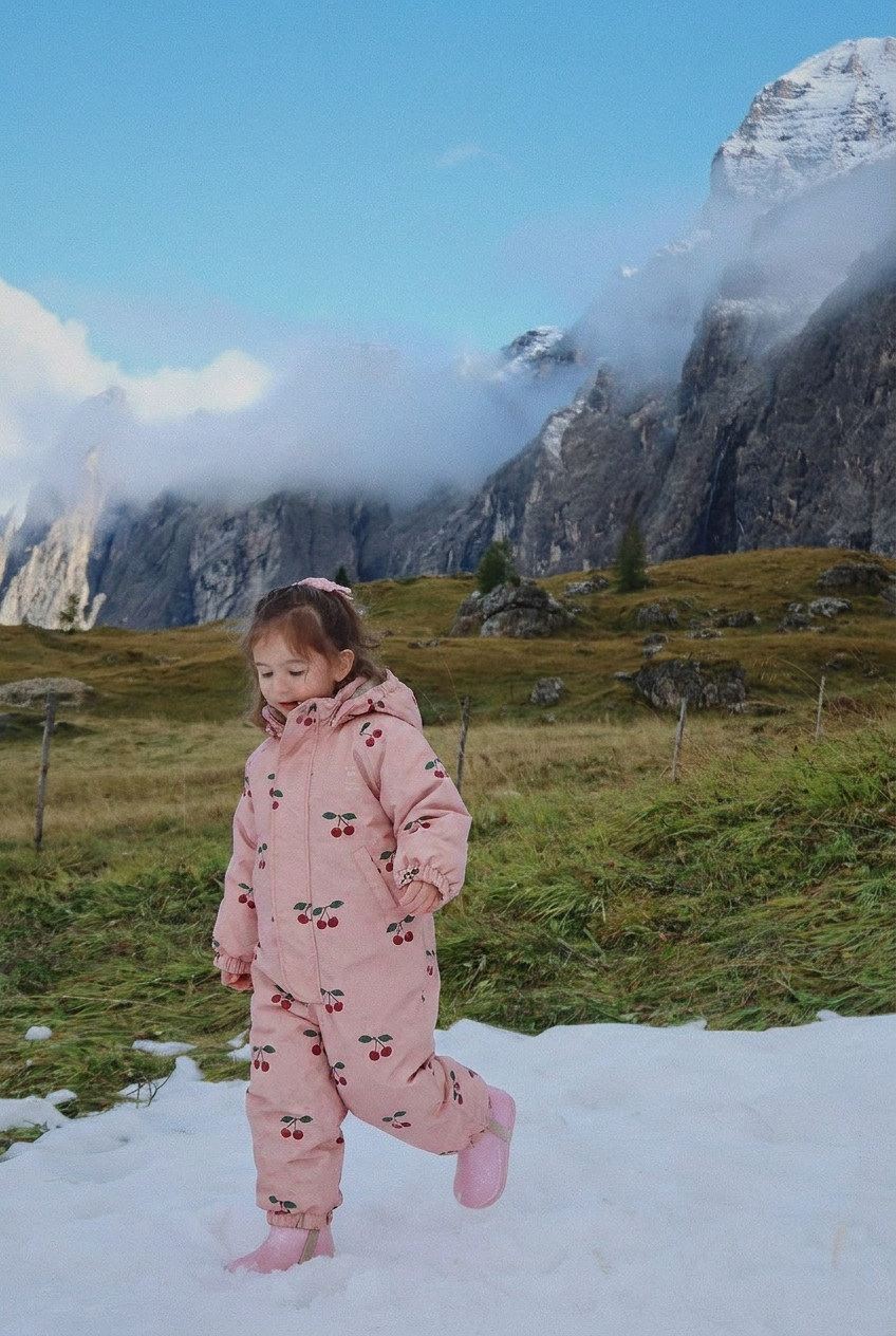 Award Snowsuit - Ma Grande Cherise Blush