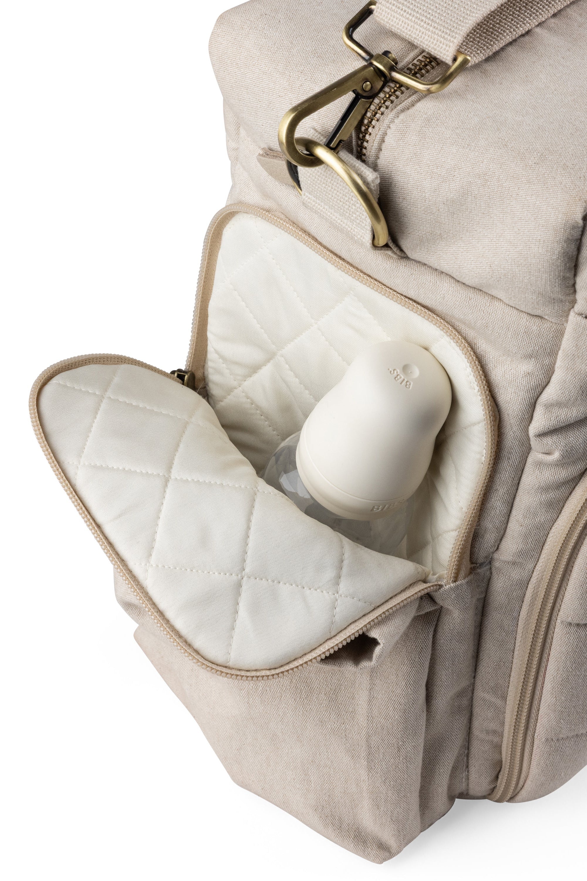On-the-go Nursing Bag - Beige Melange