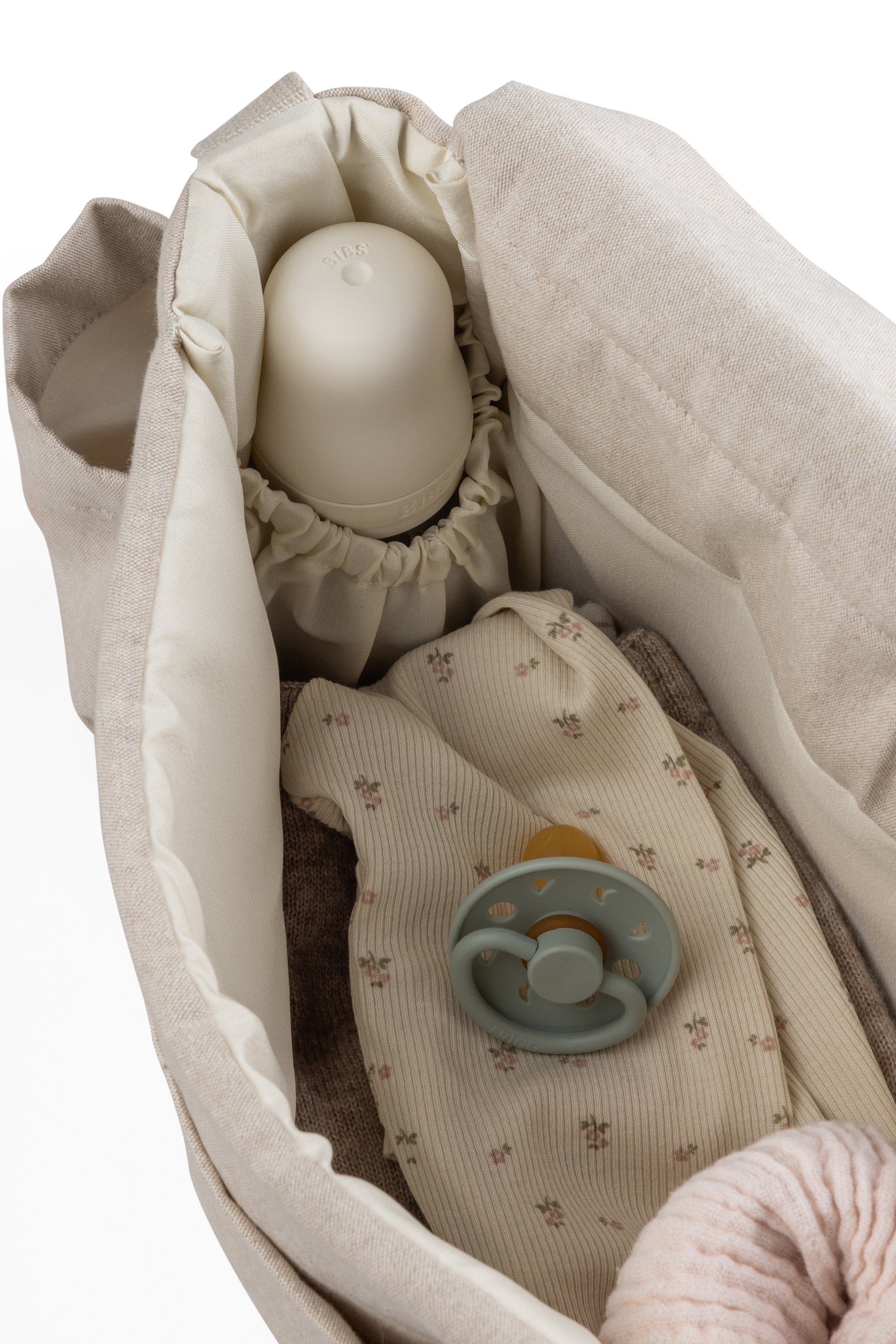 Mini Diaper Bag - Beige Melange