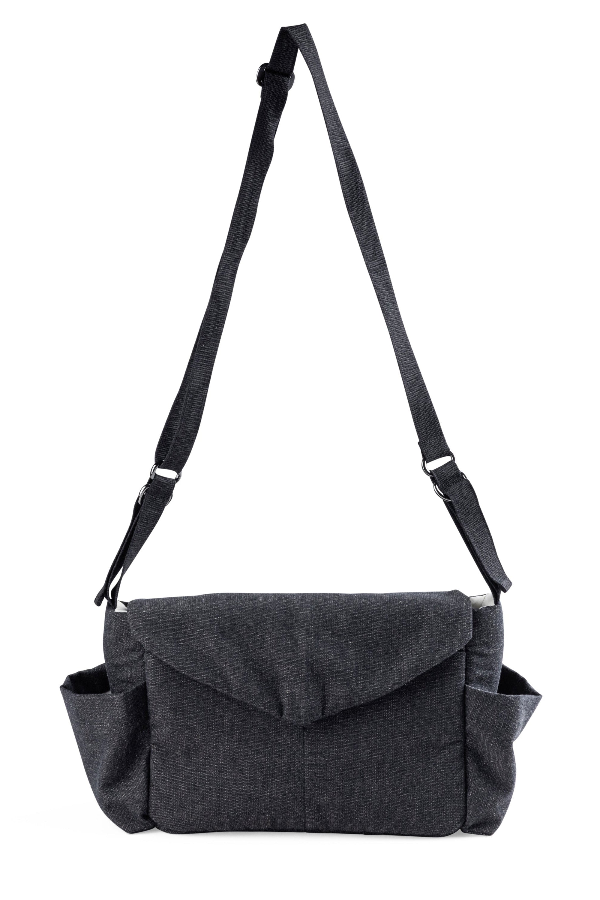 Mini Diaper Bag - Dark Grey Melange